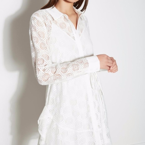 The Fifth Label Long Sleeve Sheer Geometric Lace - Picture 2 of 8